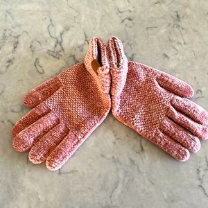 Pink gloves. New. One size fits all.